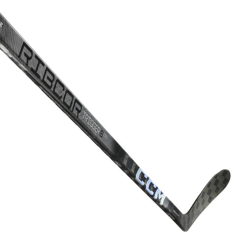 Load image into Gallery viewer, CCM Ribcor Trigger 8 Pro CHROME Hockey Stick

