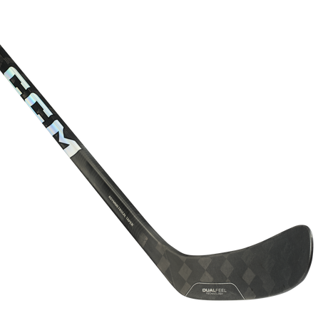 CCM Ribcor Trigger 8 Pro CHROME Hockey Stick with dual-feel technology.