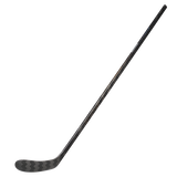CCM XF Ghost limited edition ice hockey stick featuring pro mid kickpoint, F shaft geometry, and pro stiff blade in sleek black design