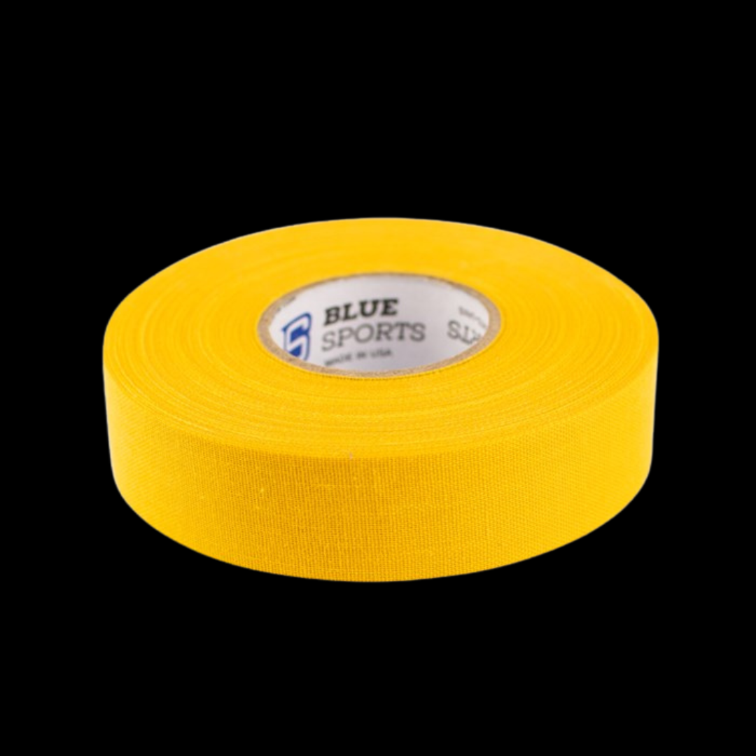 Hockey Stick Tape - Woven Cotton Cloth | Multiple Colours - Yellow