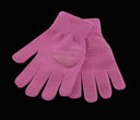 Pink Edea Gripping Skating Gloves with rubber dots for impact absorption and a close-fitting wrist.
