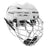 Bauer Re-Akt 85 Helmet Combo with face cage in white.