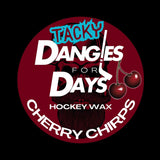 Dangles for Days Cherry Chirps Hockey Wax – “The Tacky One”