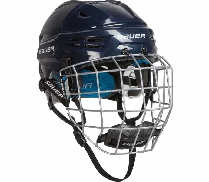 Bauer RE-AKT 65 Helmet Combo with tool-less adjustments for personalized fit.