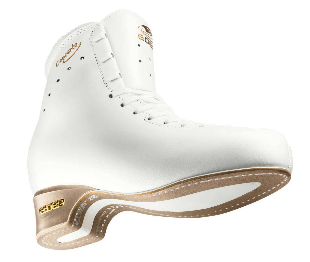 EDEA Concerto Figure Ice Skates boot with high-end performance design.