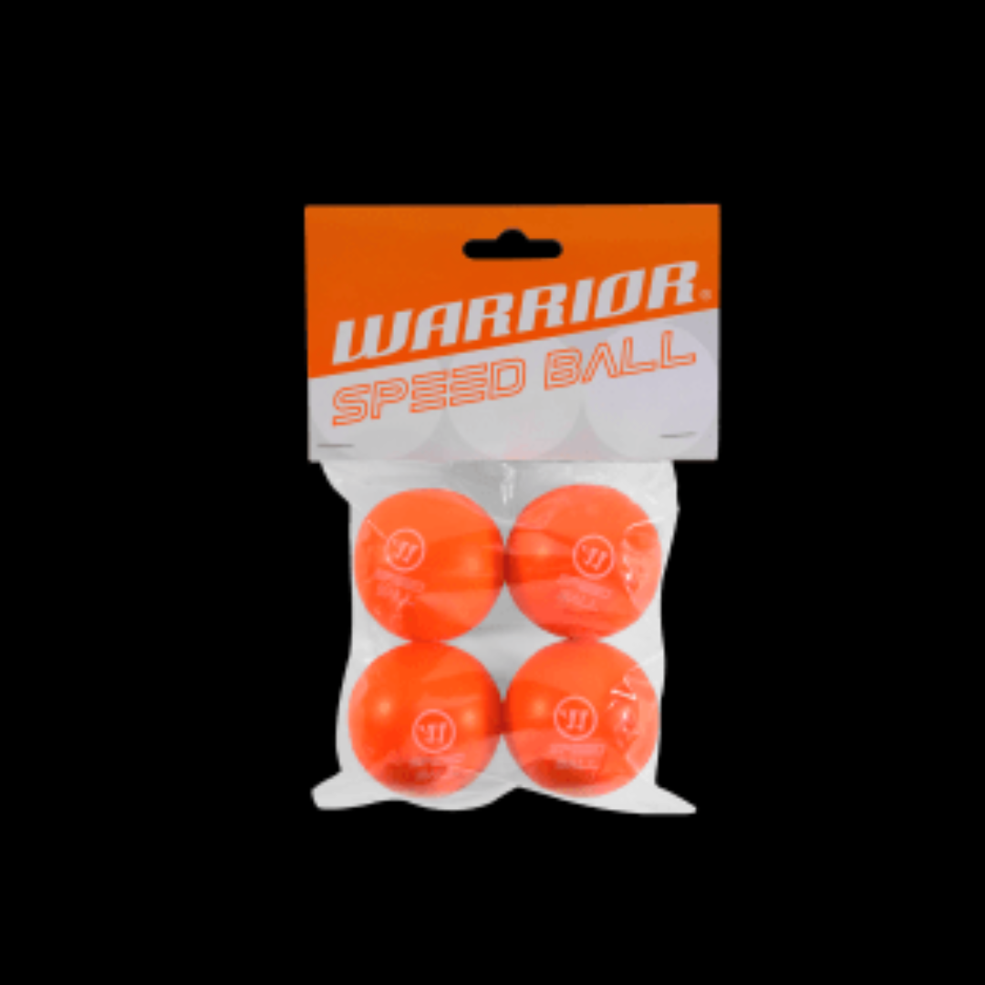 Warrior Mini Hockey Speed Ball (4 Pk)