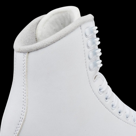Jackson Classique JC200 figure skates - clean side profile showing full boot, heel block and Ultima Mark I blade