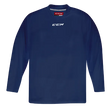 CCM 5000 Practice Jersey, blue, V-neck collar, breathable QLT Knit fabric.