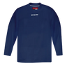 CCM 5000 Practice Jersey, blue, V-neck collar, breathable QLT Knit fabric.