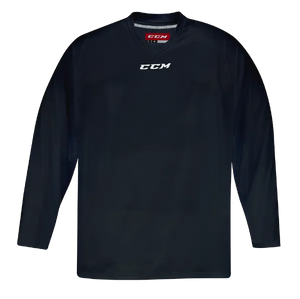 CCM 5000 Practice Jersey in black with embroidered logo on the chest.