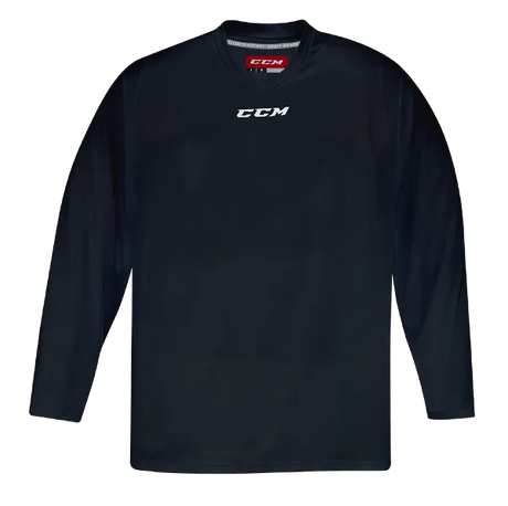 CCM 5000 Practice Jersey in black with embroidered logo on the chest.