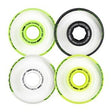 Labeda Slime Wheel X-Soft 76A set with colorful design for superior grip and performance on multiple surfaces.