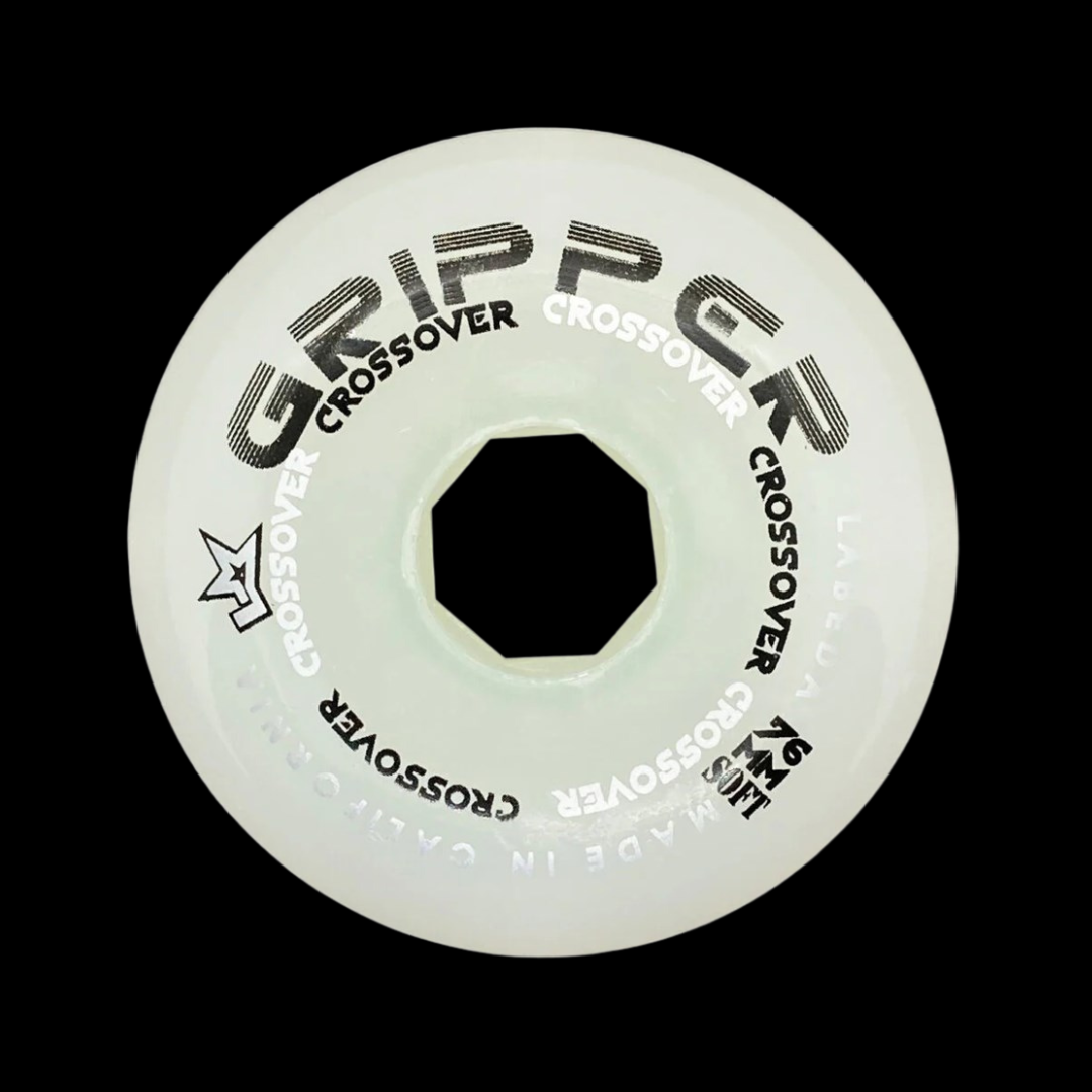  Labeda Gripper 78A Soft White / Black Wheel (4PK)