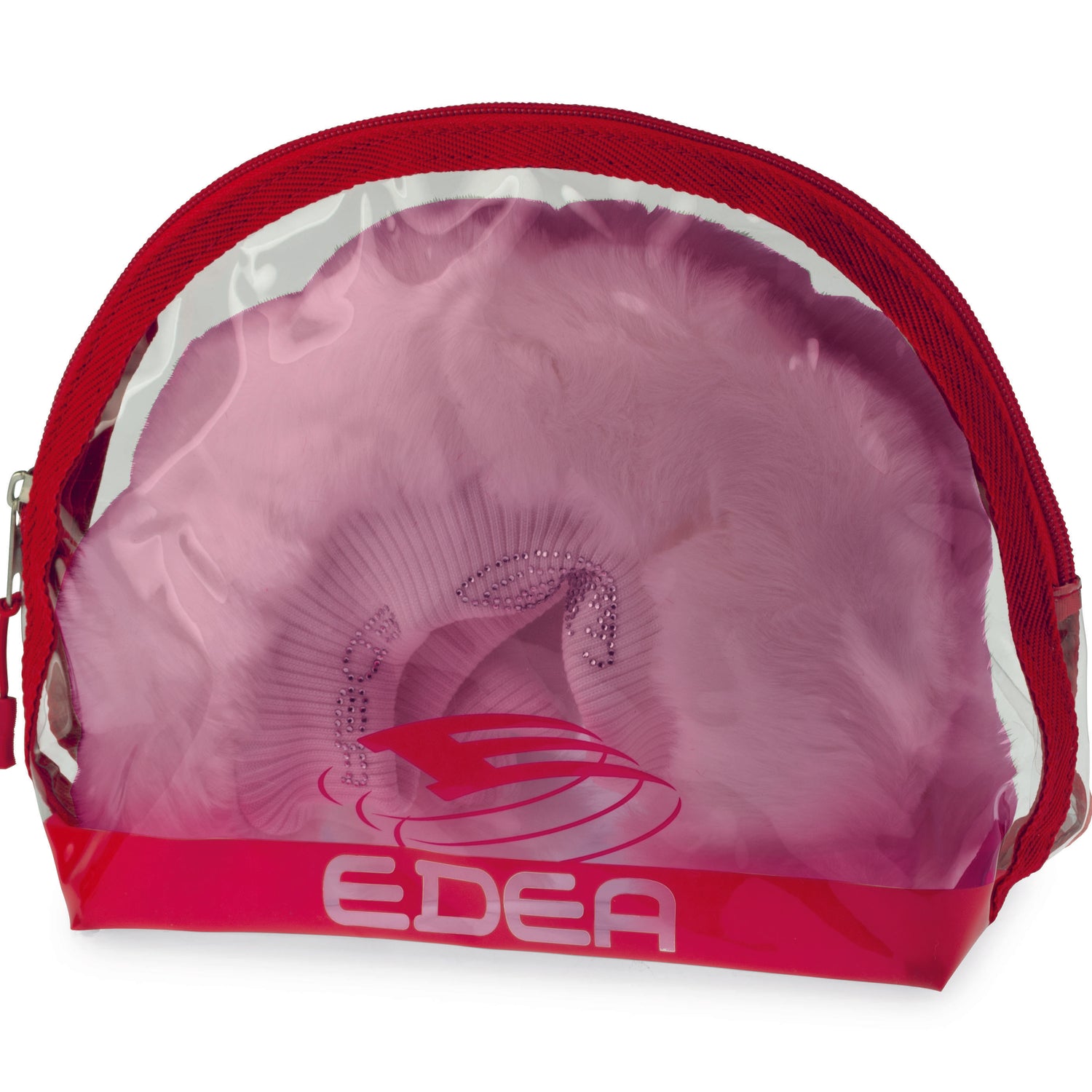 EDEA Eco Fur Blade Covers - Luxury Synthetic Mink with Rhinestone Logo