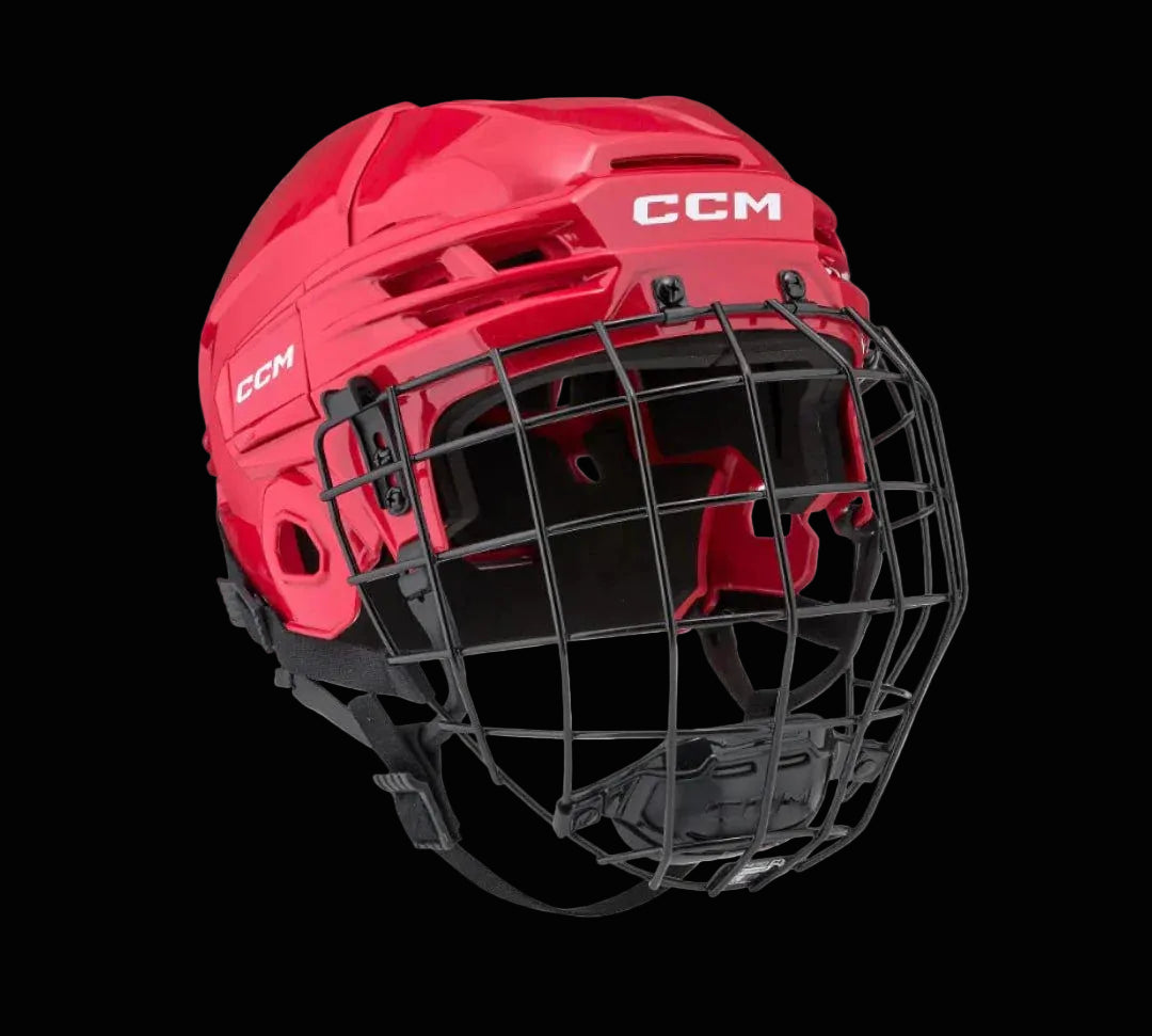 CCM Tacks 70 Helmet Combo for young hockey players ages 7-10.