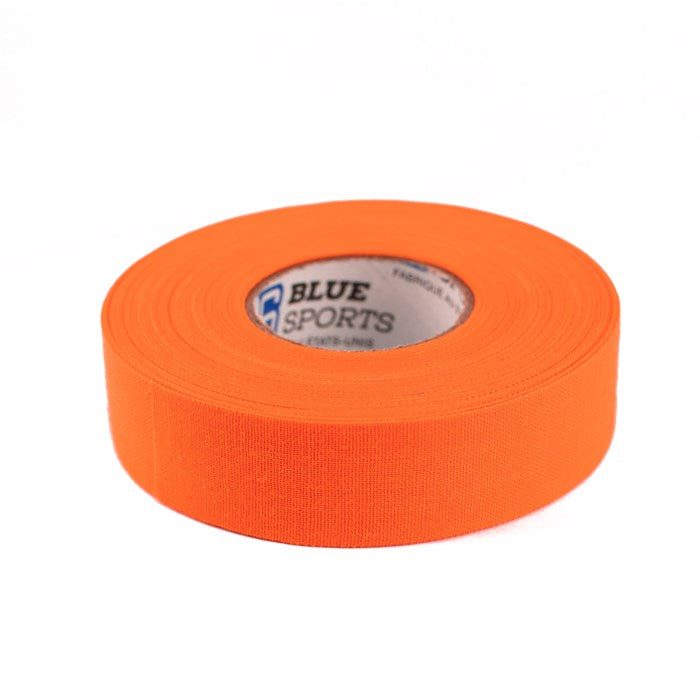 Orange woven cotton stick tape for blades, grips, handles, and equipment.