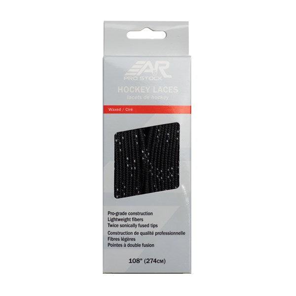 Pro-Stock Laces Black Wax