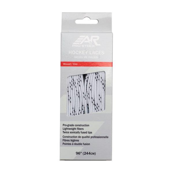 Pro-Stock Laces White Wax
