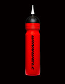 Winnwell Water Drink Bottle 1LT in red with black cap.