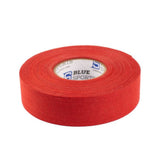 Red woven cotton stick tape for blades and equipment.