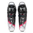 CCM Jetspeed FT6 Shin Pads with AER-TEC thermoregulation system and foam padding.