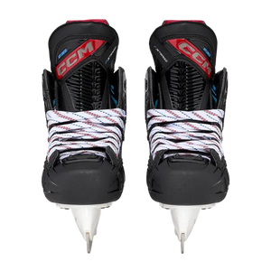 CCM Jetspeed FT6 PRO Ice Hockey Skates with One-Piece Boot SPEED and STEP Blacksteel blades for enhanced performance and comfort.