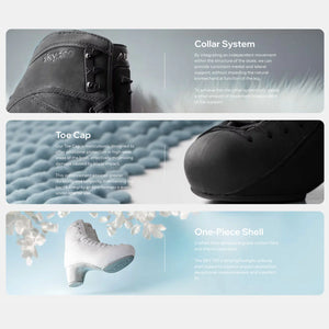 Aura Sky 200 Figure Skate Boots Black