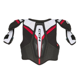 CCM Jetspeed FT680 Shoulder Pads providing mobility and protection with lightweight PE plastic and foam.