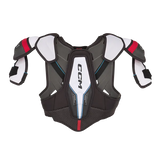 CCM FT6 Shoulder pads with AER-TEC thermoregulation for optimal mobility and ventilation.