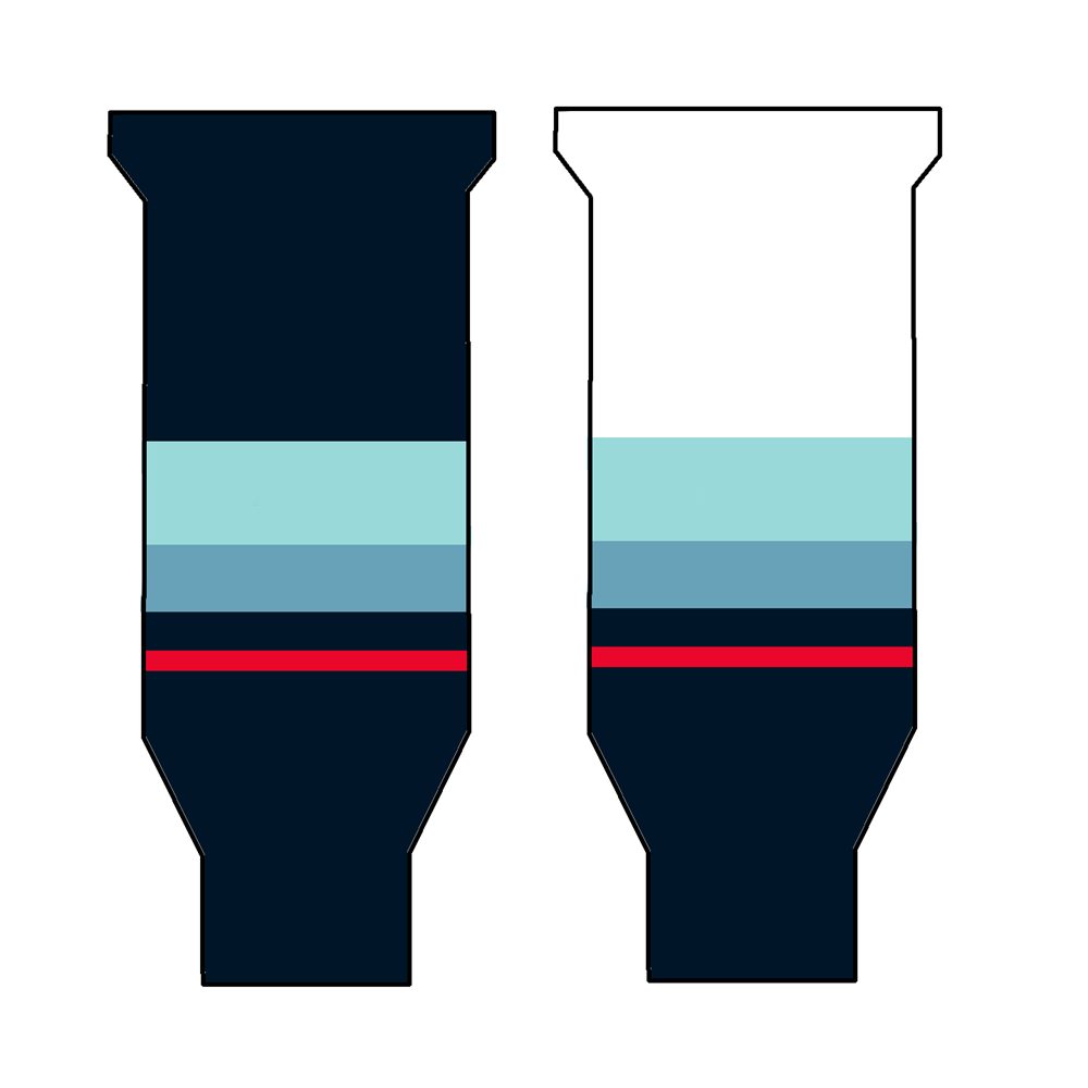 Knitted Socks Seattle Kracken