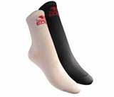 Edea Skate Socks in Ivory and Black, designed for skating comfort and performance.