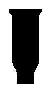 Black knitted hockey socks 