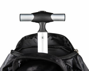 Edea Jaquard Trolley Bag - Italian Style Trolley-Backpack with Edea Logo