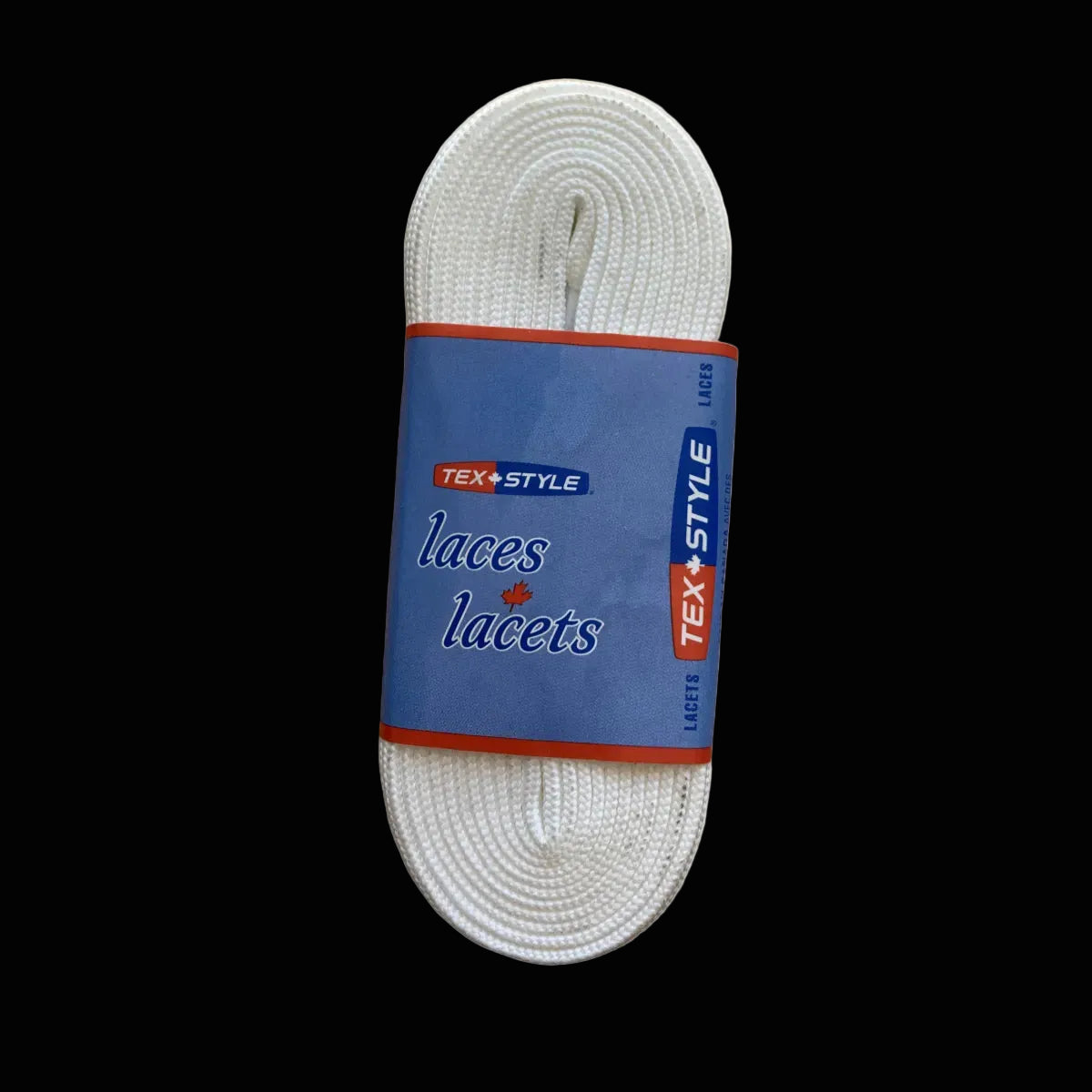 figure skate laces black and white