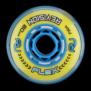 Revision Flex Yellow Firm Inline Wheel (Single)