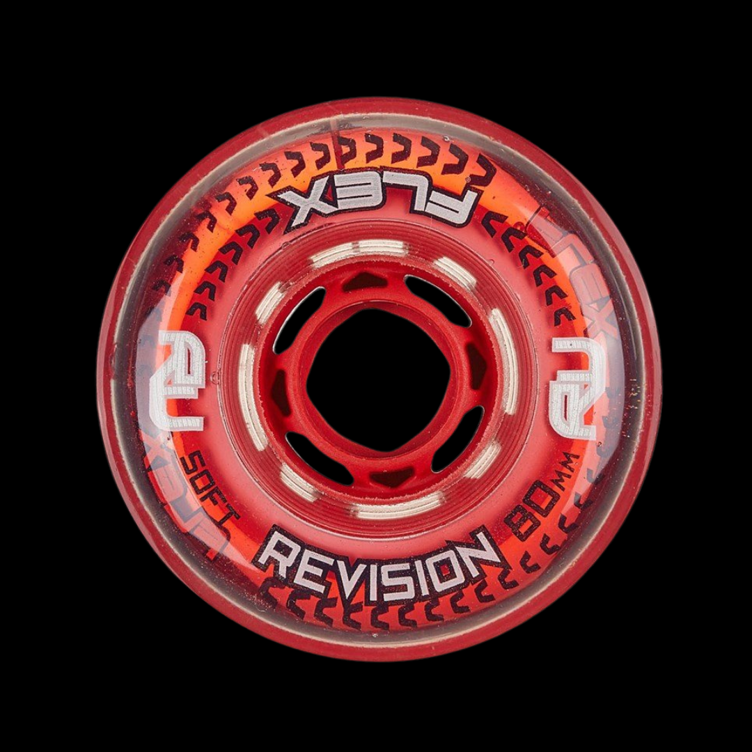 Revision Flex Red Soft 76 Wheel (Single)