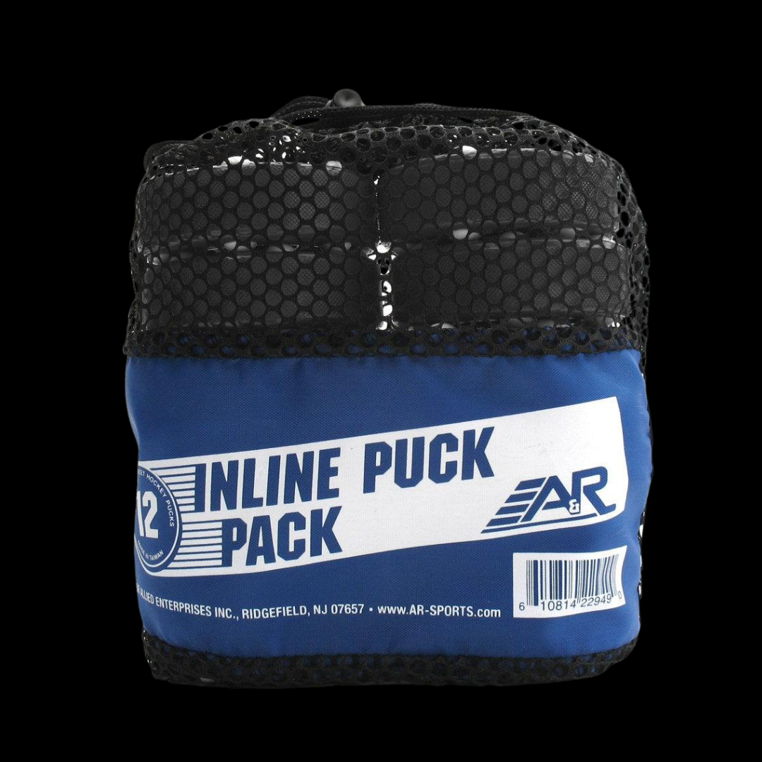 Black Inline Puck - 12 Pack
