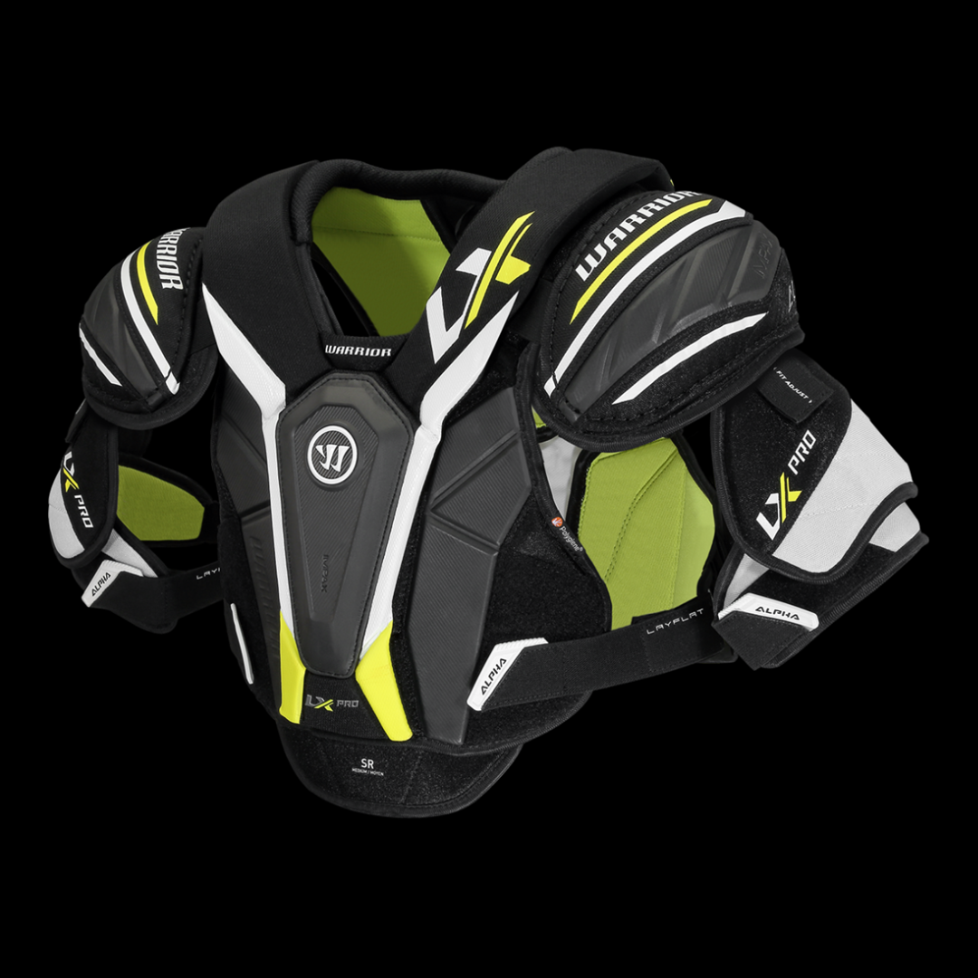 Warrior Alpha LX Pro Shoulder Pads Senior