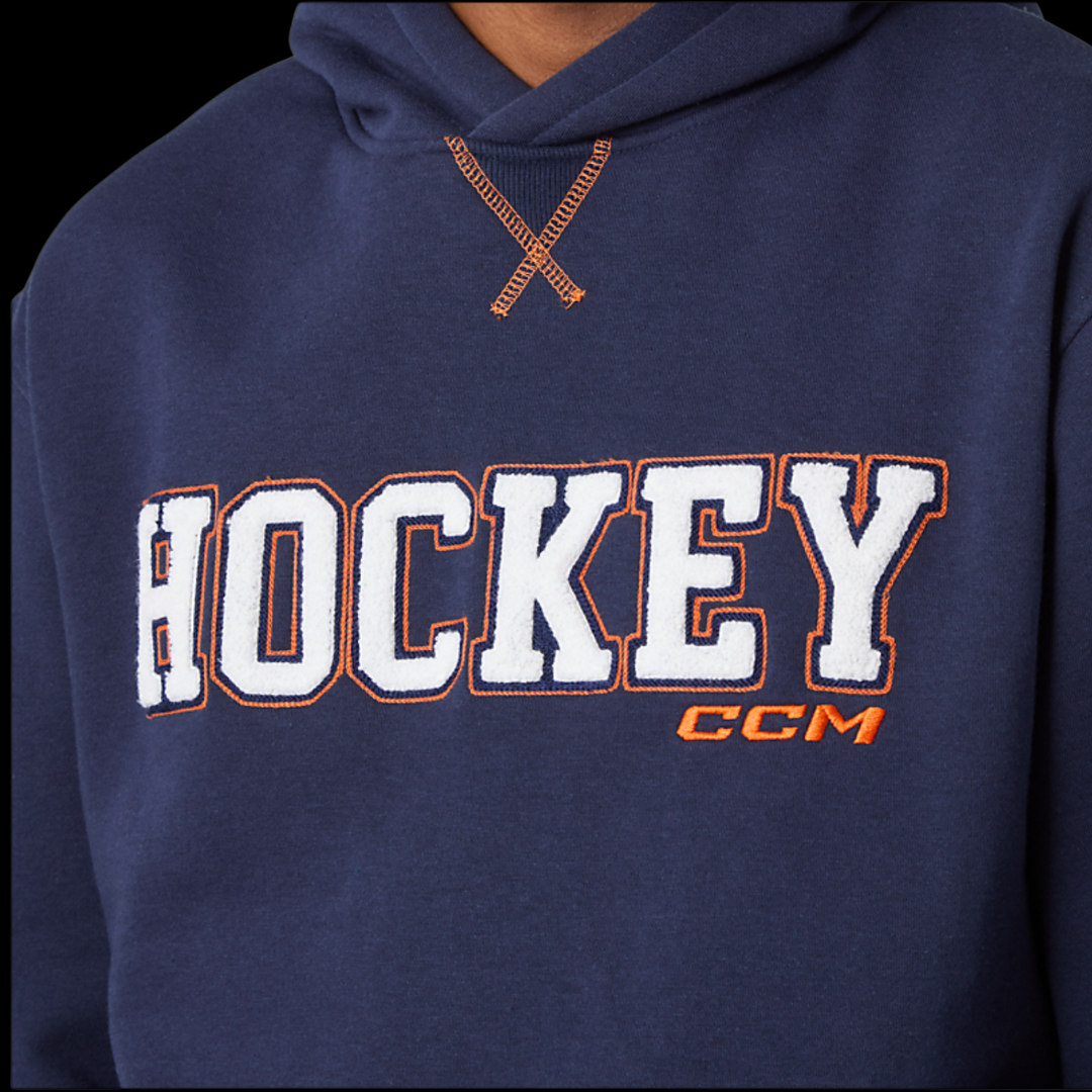CCM Stripe Pullover Hoodie