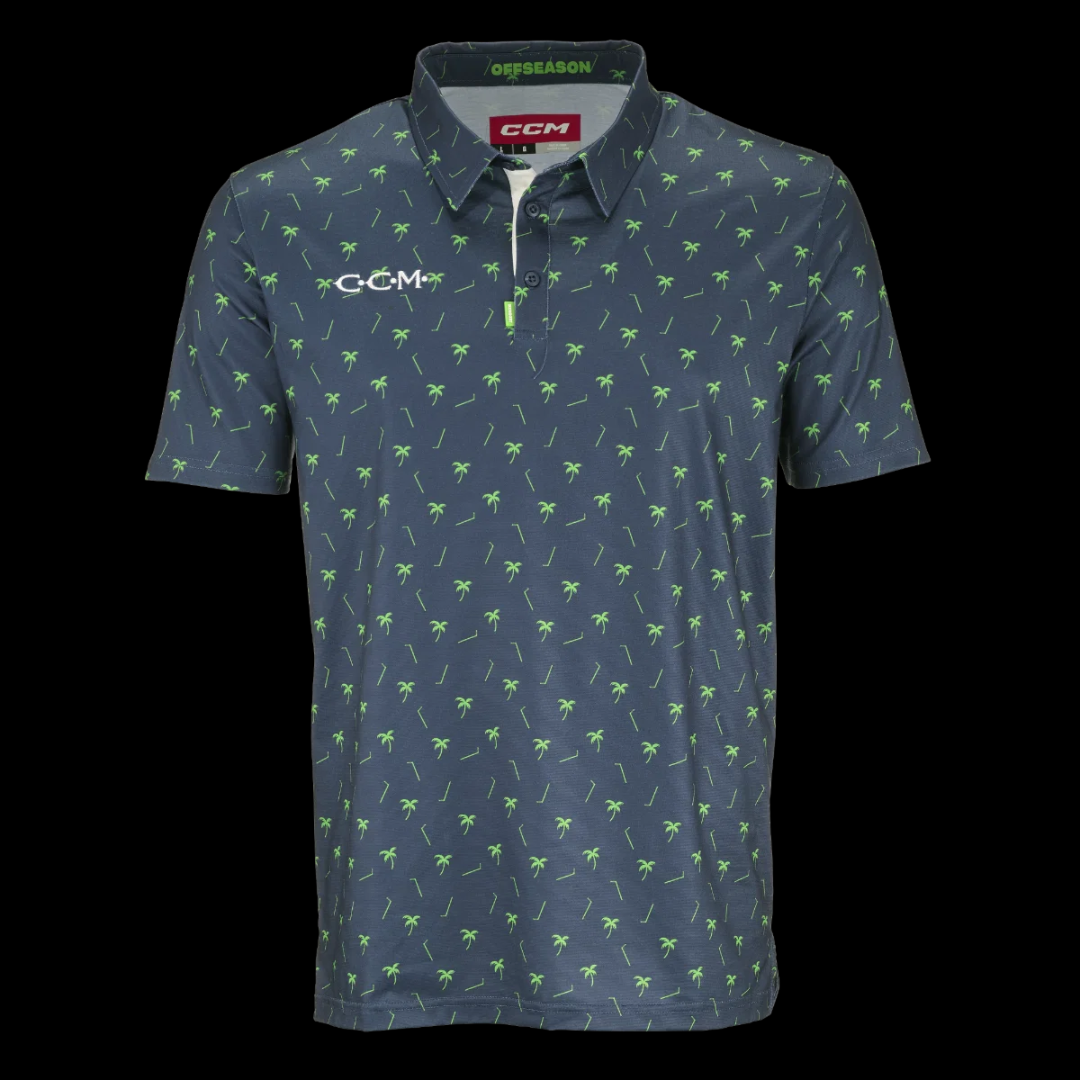 CCM Printed Golf Polo