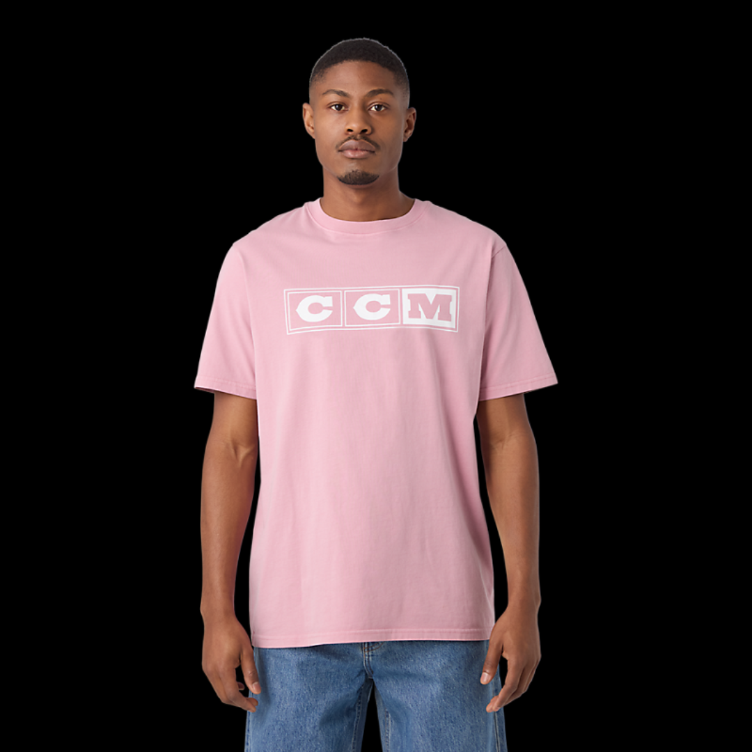CCM Vintage Tee - Dusty Pink