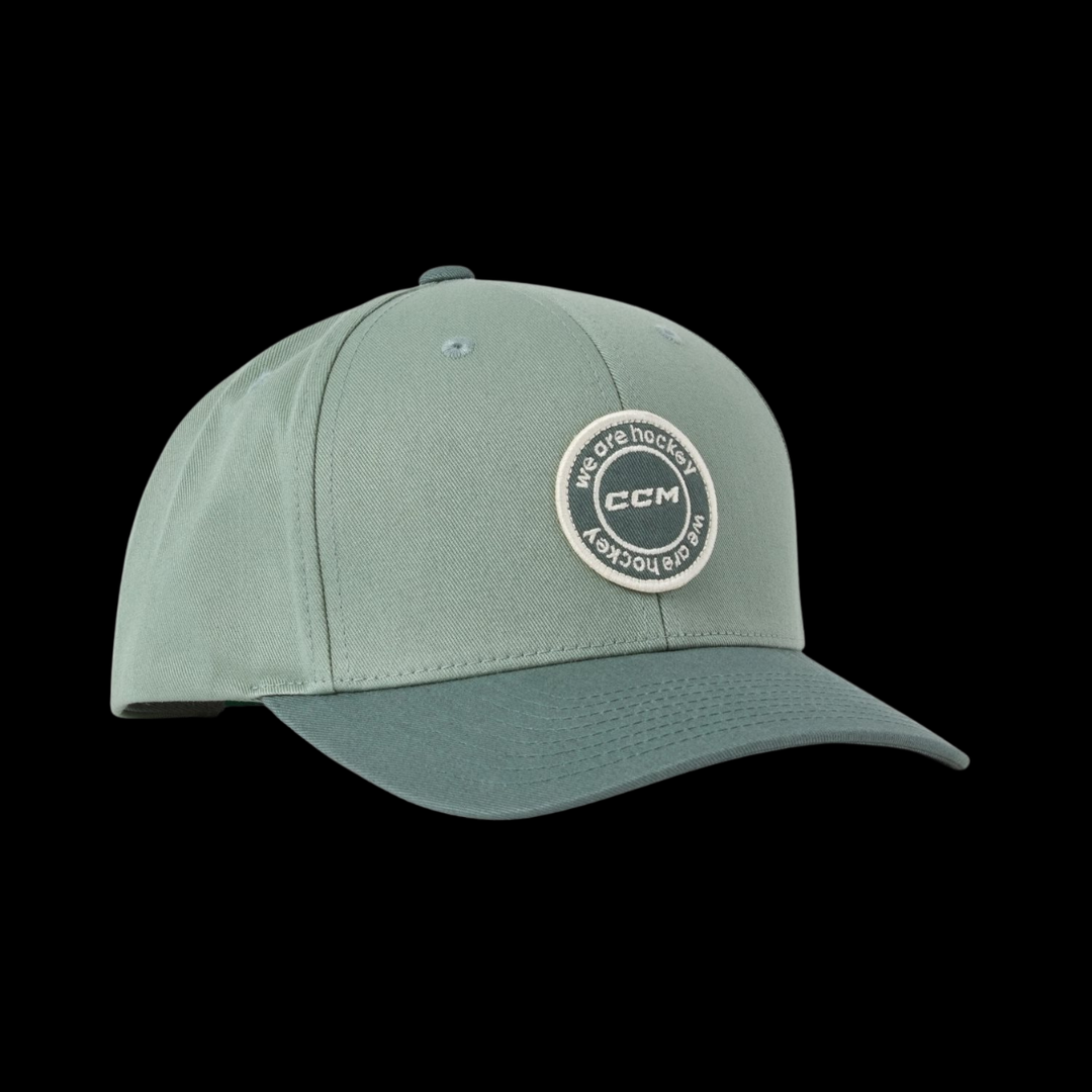 CCM We Are Hockey Structured Snapback - Ice Berg Green