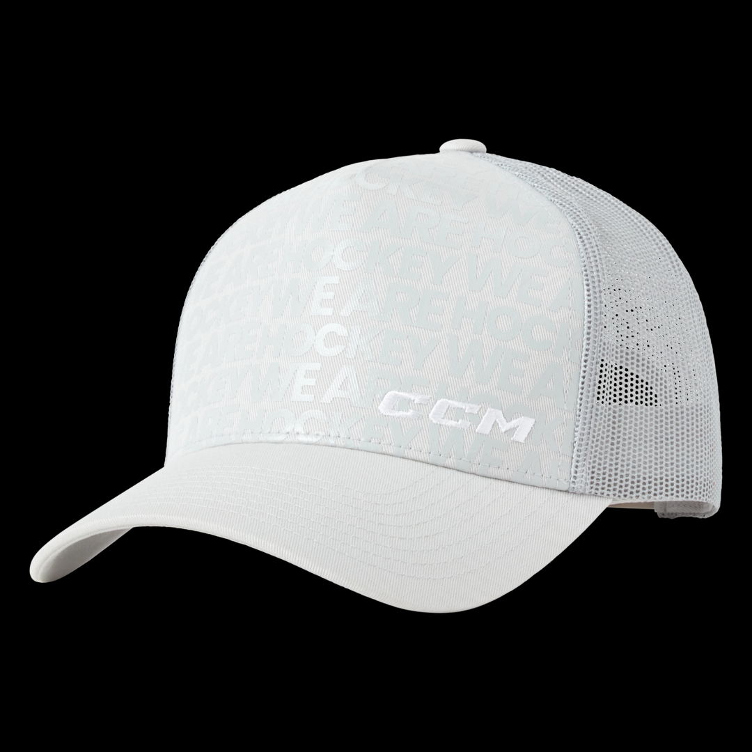 CCM We Are Hockey Mesh Back Trucker - White