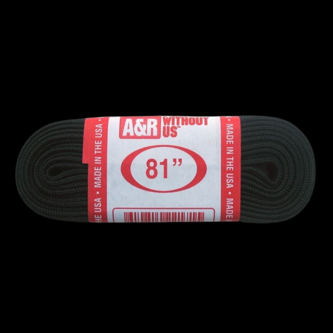 Black Figure Skate Laces 