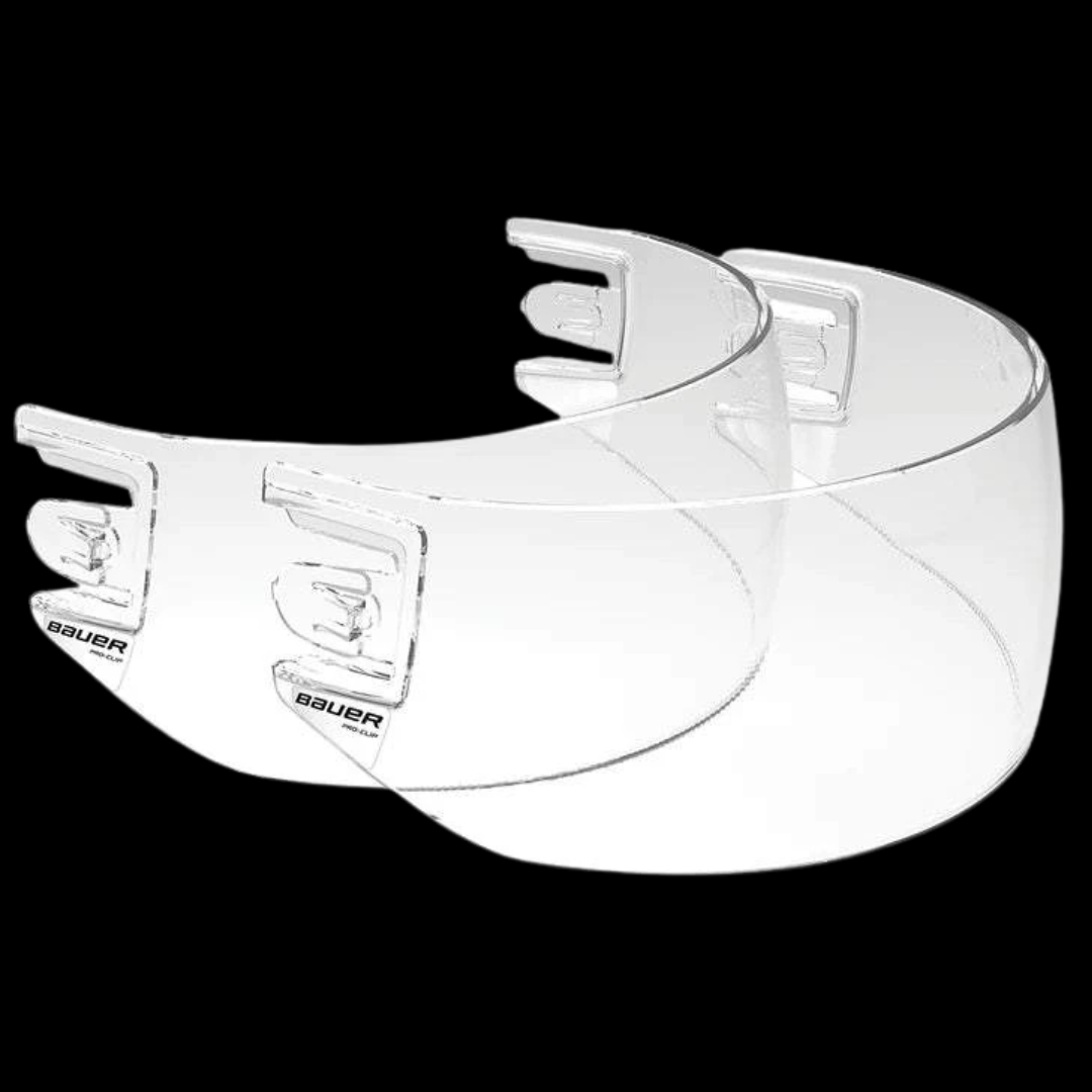 Bauer Pro Straight Visor Replacement Lenses (2 Pack)