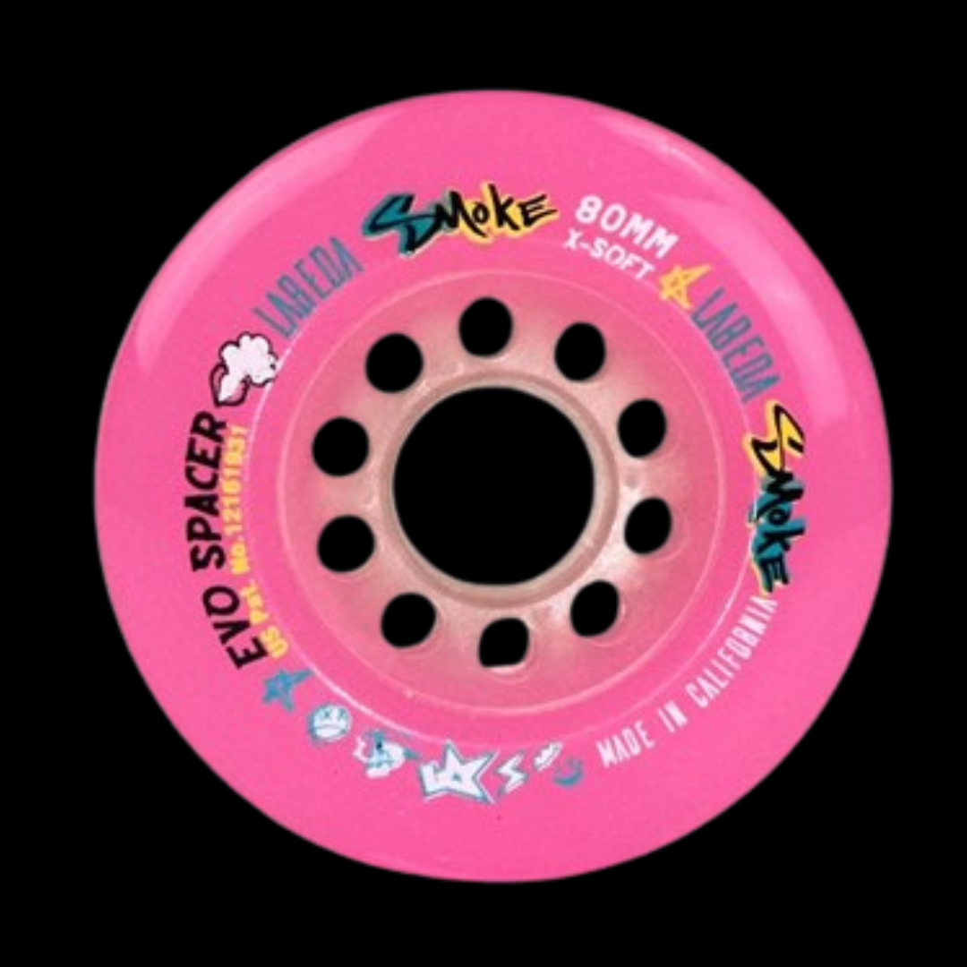 Labeda Smoke Inline Wheel X-Soft (4pk)