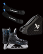 Bauer Skate Package with Bauer X-LP Skates Guards and skate Bag 