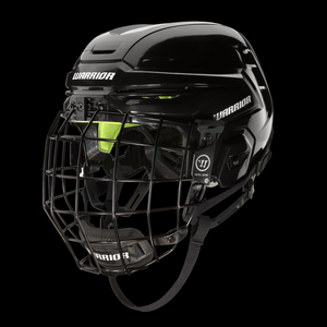 Warrior Alpha One Youth Hockey Helmet Combo Black