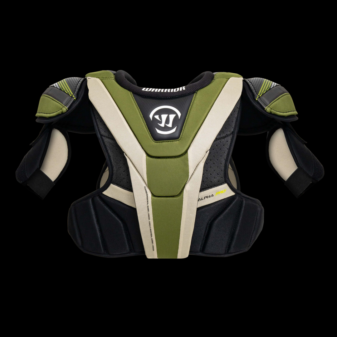 Warrior Alpha Pro Shoulder Pads Senior