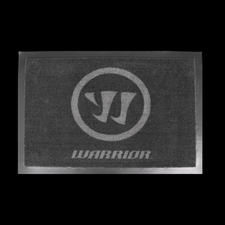 Warrior Carpet Logo Black/Grey Square